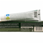 Back of Herbolive toothpaste with olive oil and Cretan dictamus - 75 ml