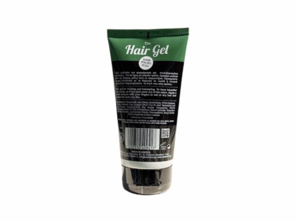 Dos du gel coiffant Herbolive tenue force 4, ingrédients et instructions d’utilisation – 150 ml