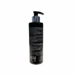 Vue du dos du gel douche à l’eau volcanique et huile d’olive bio de 250 ml Olive Spa, fabriqué en Grèce avec des ingrédients naturels, pour un soin doux et hydratant de la peau.