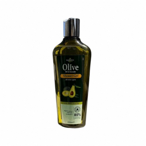 Gel douche Herbolive à l’huile d’olive bio et à l’avocat – 200 ml