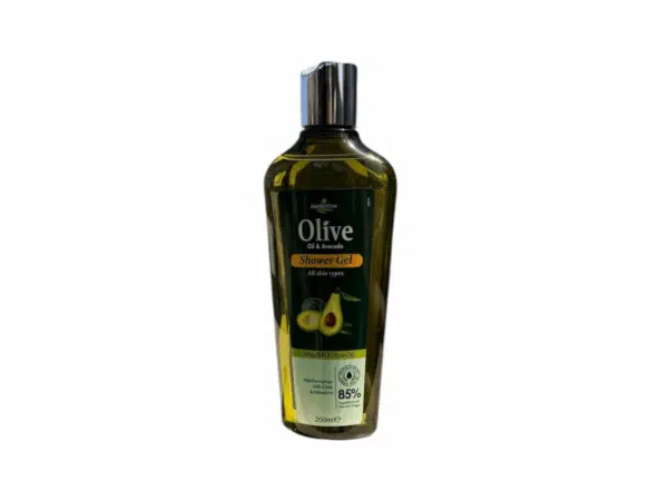 Gel douche Herbolive à l’huile d’olive bio et à l’avocat – 200 ml