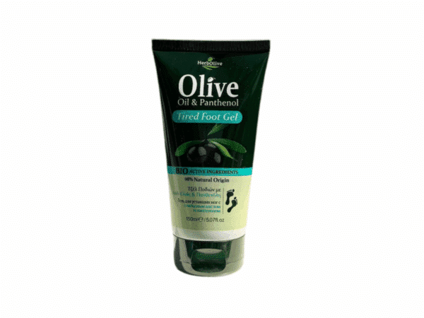 Herbolive Tired Foot Gel with organic olive oil and panthenol - 150 ml