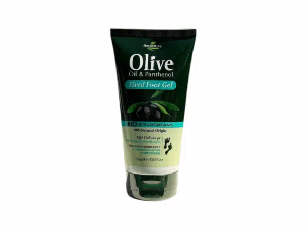 Herbolive Tired Foot Gel with organic olive oil and panthenol - 150 ml