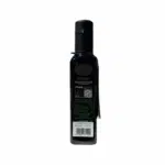 Dos de la bouteille Efkrato 250 ml – huile d’olive bio récolte précoce – informations nutritionnelles