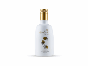 Eladaki organic extra virgin olive oil 500 ml bottle - white and gold design