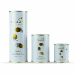 Μεταλλικά κουτιά 100, 250 και 500 ml βιολογικό έξτρα παρθένο ελαιόλαδο Ελαδάκη, premium edition. Τεχνική ανάλυση του ελαιολάδου Eladaki