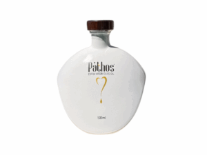 Bouteille design de 500 ml d’huile d’olive extra vierge bio Pathos