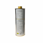 Vue latérale du bidon 500 ml Kavalaria Estate avec étiquettes nutritionnelles et analyses