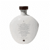 Rear view of Pathos 500 ml organic extra virgin olive oil bottle with descriptive text