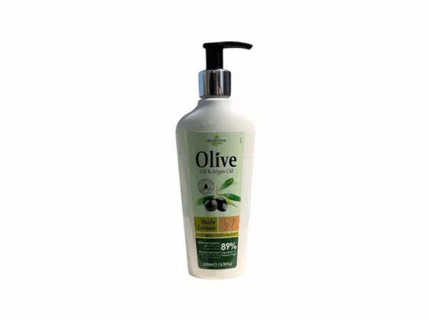Lotion corporelle Herbolive 200 ml à l’huile d’olive bio et huile d’argan