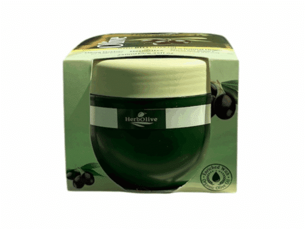 Pot du masque capillaire Herbolive à l’huile d’olive bio – 250 ml