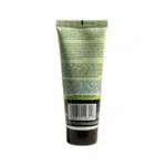 Back of the detoxifying face mask with activated charcoal - Herbolive - 75 ml - ingredients and instructions