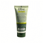 Back of Herbolive face mask with green clay and olive oil - 100 ml.