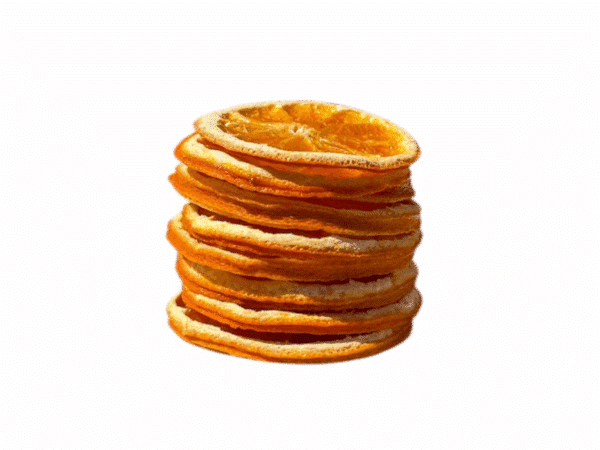 Tranches empilées d’oranges grecques séchées artisanalement – Growy and Tasty