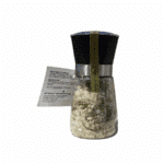 Vue arrière du moulin Kalypso de sel de mer aux herbes grecques – 180 g