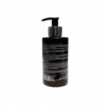 Vue arrière du shampooing eau volcanique pour tous types de cheveux 250 ml Olive Spa, contenant des extraits d’eau volcanique et adapté aux peaux sensibles.