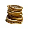 Stack of homemade dried Greek lemon slices