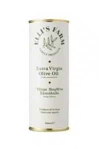 Extra virgin olive oil. Greece. Crete. Elli's Farm. 500 ml. 3 liters.