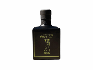 Huile d’olive vierge extra Akalli 200 ml – édition limitée d’oliviers millénaires de Crète.
