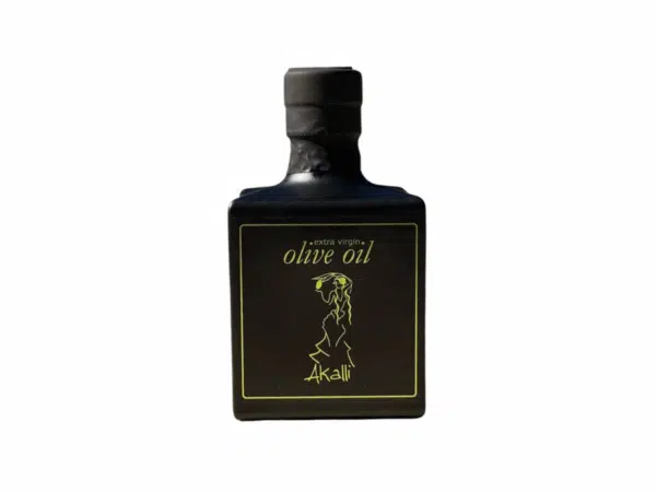 Huile d’olive vierge extra Akalli 200 ml – édition limitée d’oliviers millénaires de Crète.