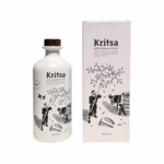 Huile d’olive extra vierge 500 ml – coopérative Kritsa – bouteille et coffret illustrés