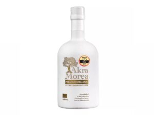 Premium Organic Extra Virgin Olive Oil 500ml. Akra Morea.