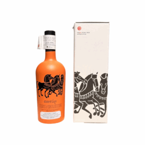Bouteille d’huile d’olive extra vierge biologique Skoutari 500 ml avec coffret design primé – production grecque