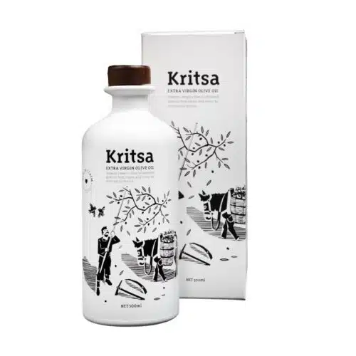 Krista cooperative extra virgin olive oil.