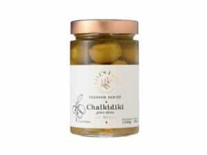 Chalkidiki olives in brine from Elli's Farm.