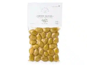 Olive vertes marinées au thym. Elli's Farm.