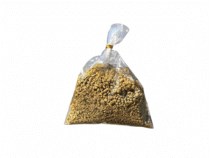 Origan grec séché fait maison dans un sachet transparent de 50 g
