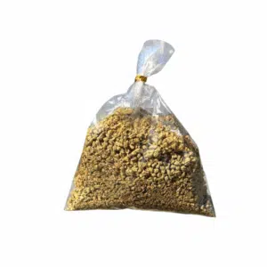 Origan grec séché fait maison dans un sachet transparent de 50 g