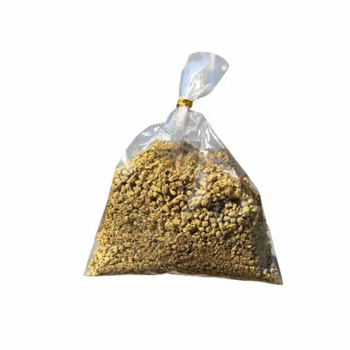Origan grec séché fait maison dans un sachet transparent de 50 g