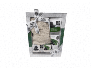 offret soin mains minéraux de la mer Morte – crème 90 ml, savon 125 g et éponge exfoliante