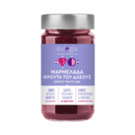 Confiture de fruits des bois Evlogia 280 g – sans sucre ajouté, sans conservateurs ni pectine