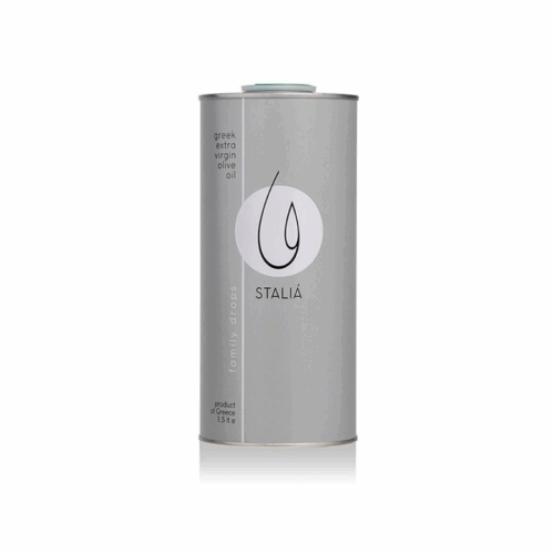 1.5 L can of Stalia extra virgin olive oil - Family Drops Edition