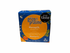 Infusion bio camomille mélisse et mandarine – Grizo & Prasino – boîte de 30 g