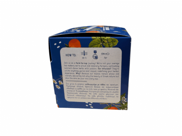 Hinweise für die Anwendung von Bio Kamille, Melisse und Mandarine Tee - Grizo & Prasino - 30 g