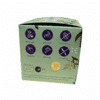 Labels et informations de l’infusion bio citron, verveine et menthe – Grizo & Prasino – 20 g – produit grec