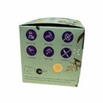 Labels et informations de l’infusion bio citron, verveine et menthe – Grizo & Prasino – 20 g – produit grec