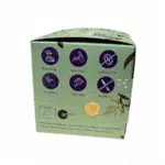 Labels et informations de l’infusion bio citron, verveine et menthe – Grizo & Prasino – 20 g – produit grec