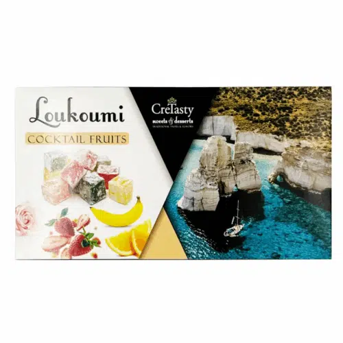 Boîte de loukoums grecs assortiment de fruits 200 g – CreTasty