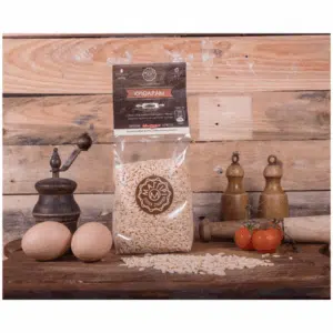 Orzo grec artisanal – pâtes traditionnelles en forme de riz, 400 g, marque Maggiri