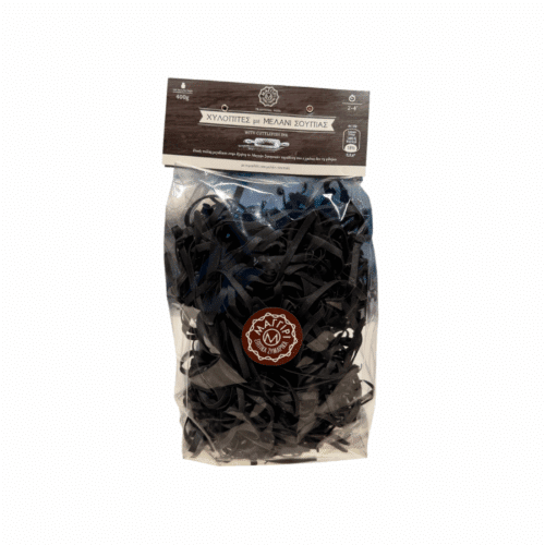 Pâtes grecques artisanales à l’encre de seiche – Maggiri – 400 g
