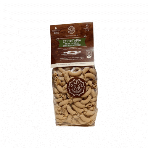 Striftaria artisanales Maggiri 400 g aux herbes crétoises, dans un sachet transparent