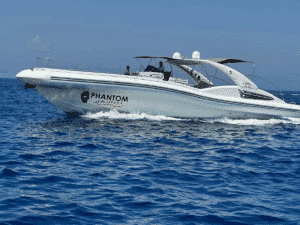 Private cruise west coast of Rhodes - yacht Phantom of the Opera