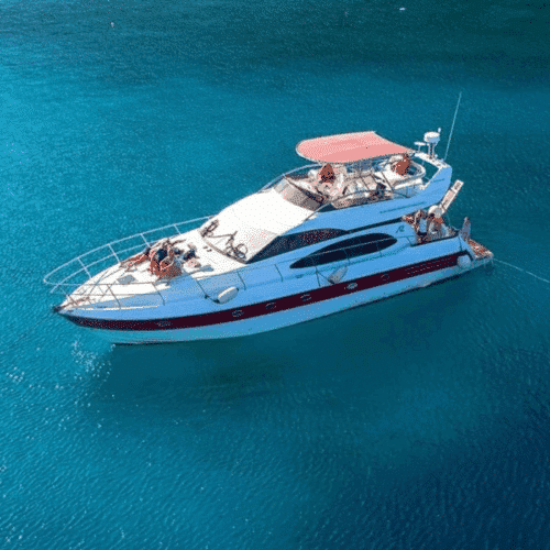 Croisière privée d’une journée à Symi – yacht de luxe en mer Égée