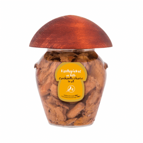 Girolles à l’huile 260 g – Natural History Museum of Meteora