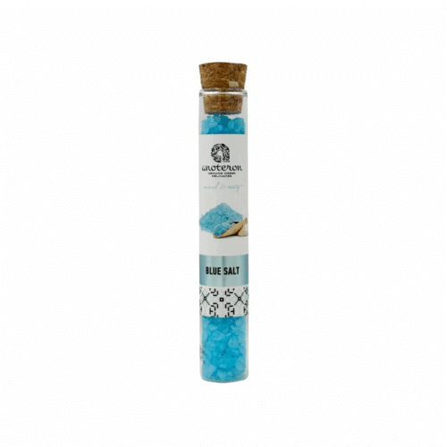 Anoteron coarse Persian blue salt - 70 g glass tube