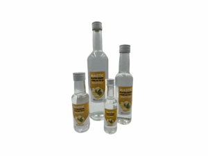 Liqueur crétoise de mastiha Spitiko Meraki en bouteille de 500 ml